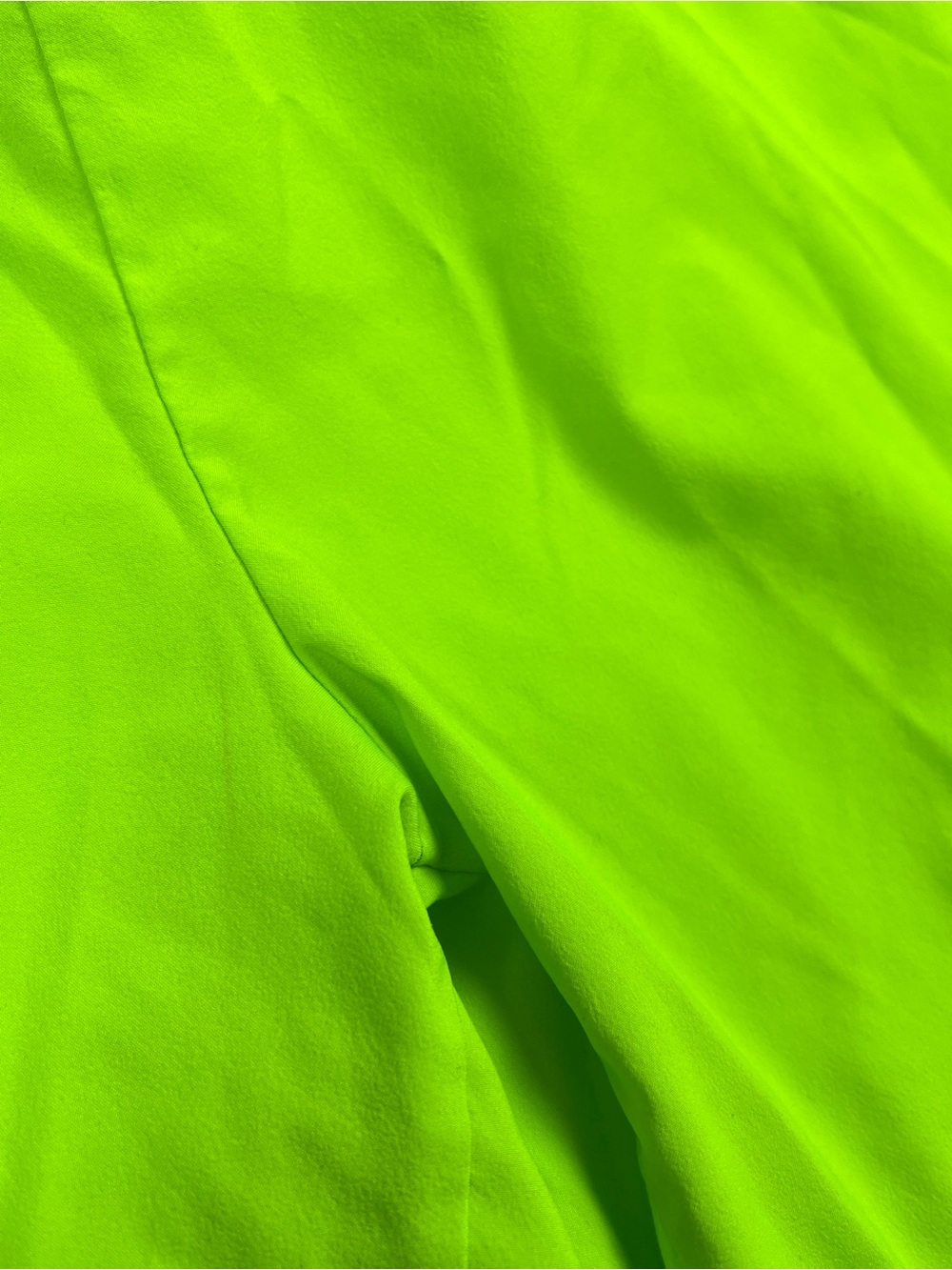 Gymshark Arrival 7” Training Shorts Neon Green Size Large Athletic - Picture 2 of 4